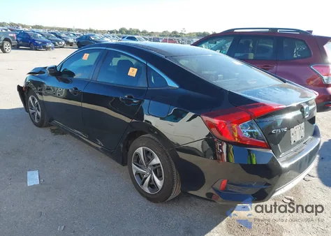 2019 Honda Civic Lx from USA, damaged, VIN 19XFC2F68KE038711